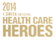 2014 City Business Health Care Heroes logo